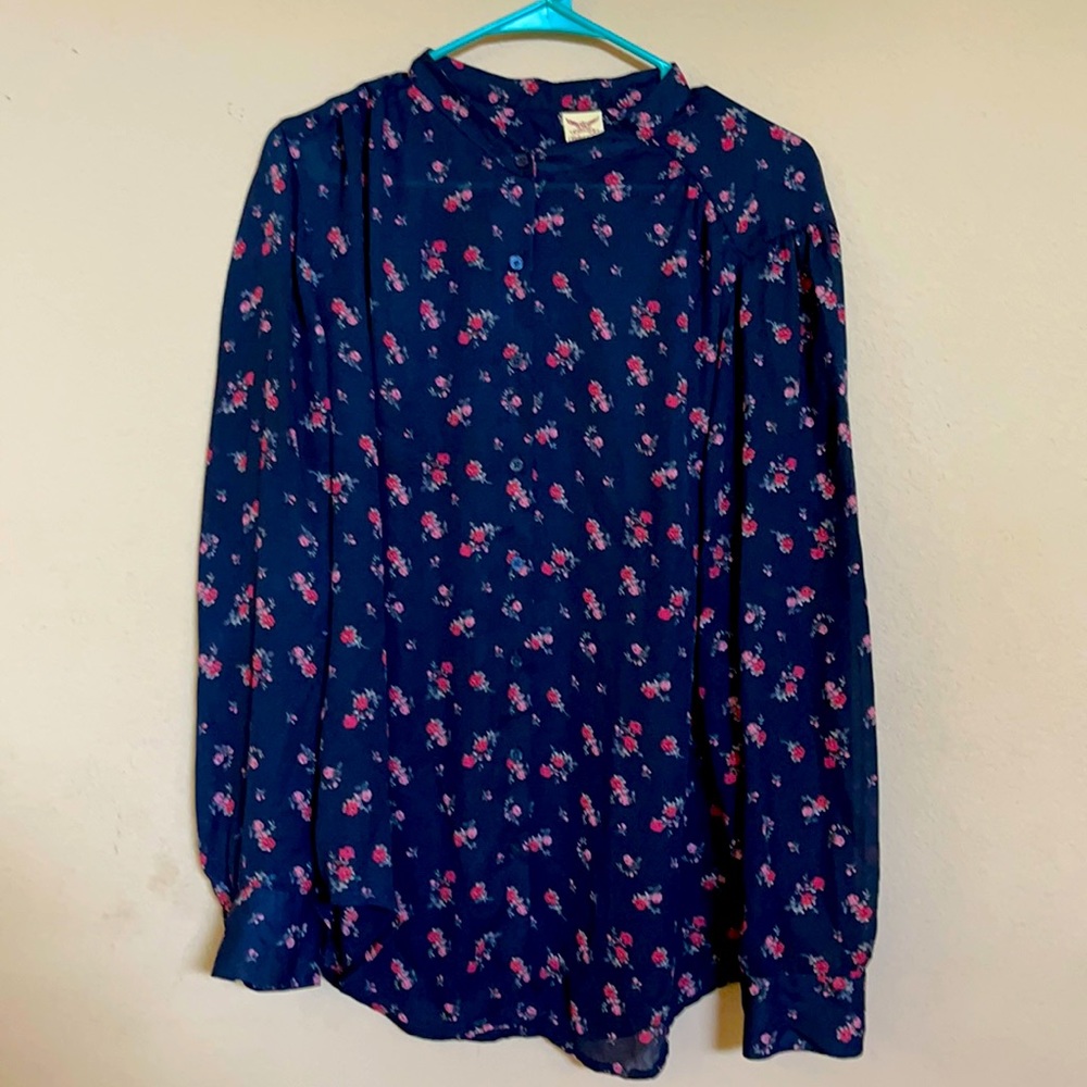 Floral Long Sleeve Blouse